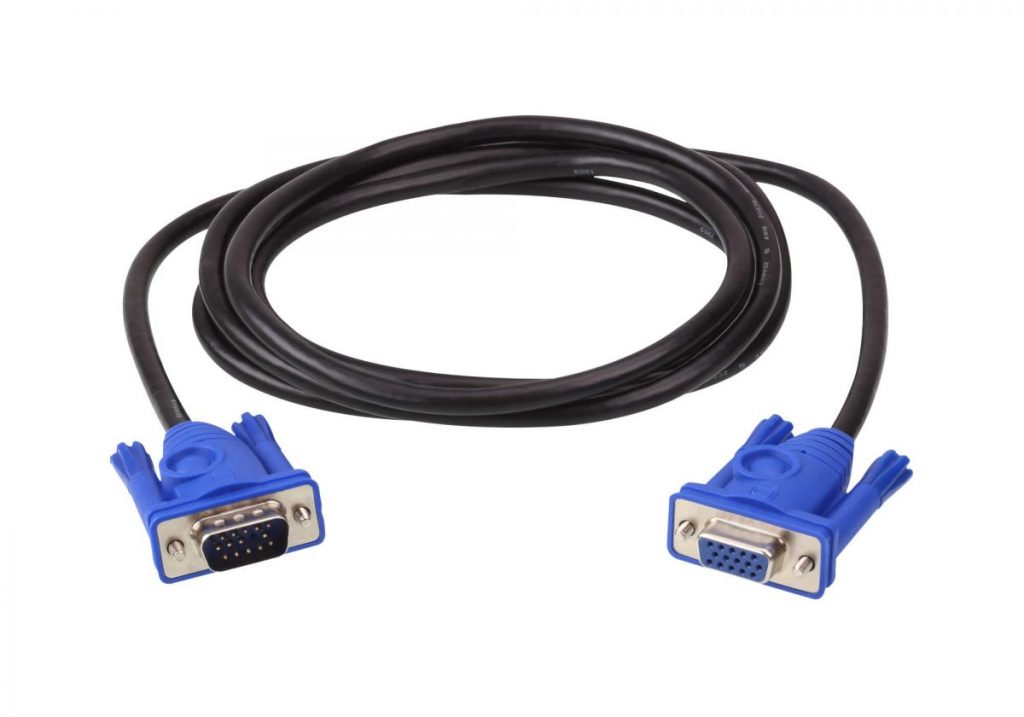 CABLE VGA BLEU 1.5M CAPSYS M/M 0037