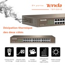 SWITCH TENDA 24 PORTS TEF1014D