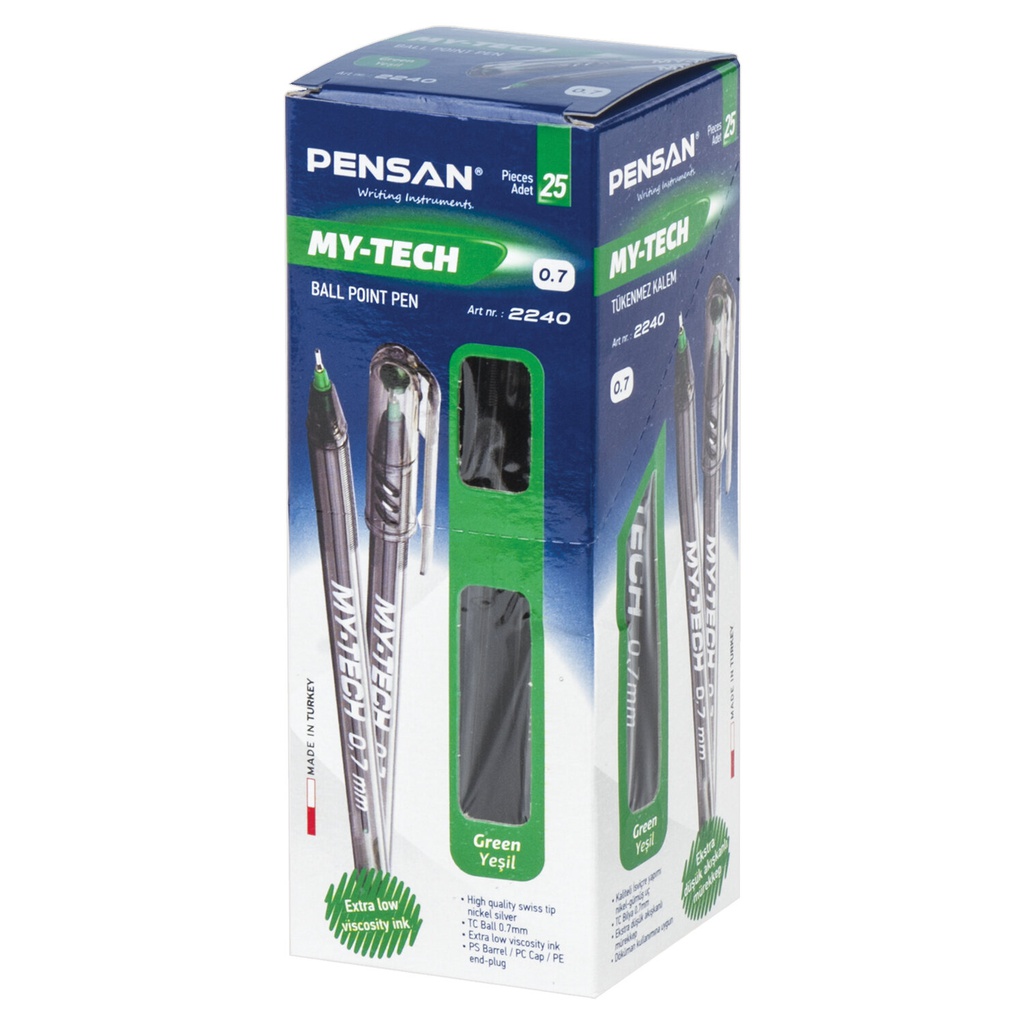 STYLO PENSAN MY-TECH VERT