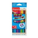 CRAYONS DE COULEUR MAPED 12/18 DUO 829600