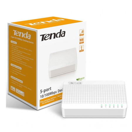 SWITCH TENDA 5 PORTS  S105