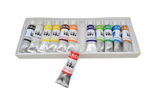 PEINTURE A EAU PANDA 12 COULEURS GIXIME G0125