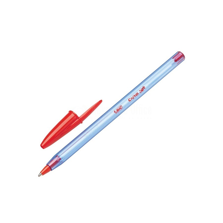 STYLO BIC SOFT ROUGE