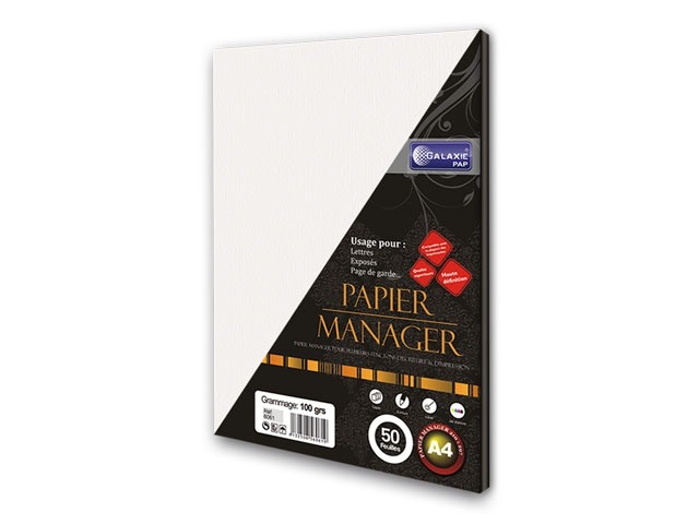 PAPIER MANAGER 100G TOILE IVOIRE 1 FACE GALAXY 6889 (copie)