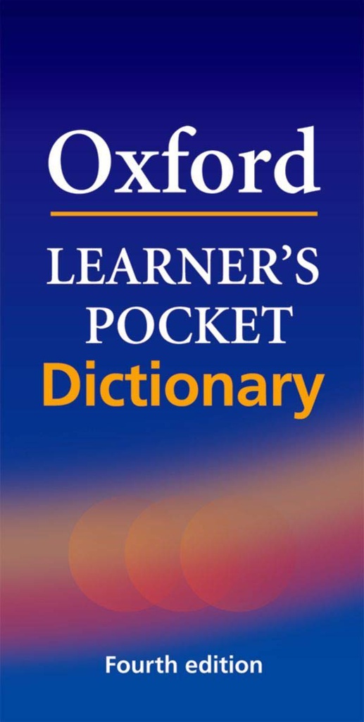 OXFORD LEARNER'S POCKET DICIONNARY