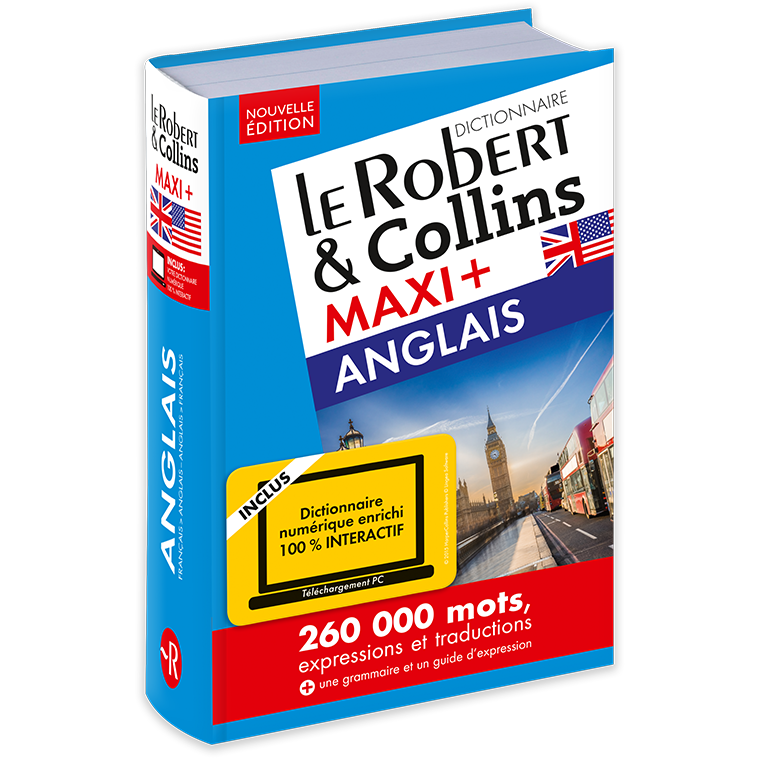 DICTIONNAIRE LE ROBERT &amp; COLLINS MAXI+ ANGLAIS-FR/FR-AN