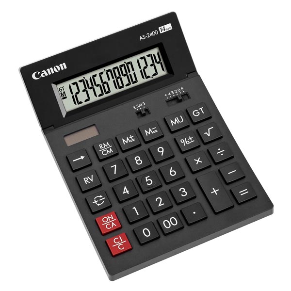 CALCULATRICE DE BUREAU CANON AS-2400 14 CHF