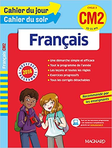 CAHIER DU JOUR CAHIER DU SOIR FRANCAIS CM1 CYCLE 3 (9-10Ans) (copie)