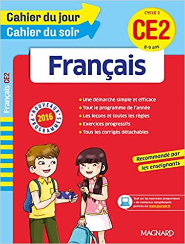 CAHIER DU JOUR CAHIER DU SOIR FRANCAIS CE2 CYCLE 2 (8-9Ans)