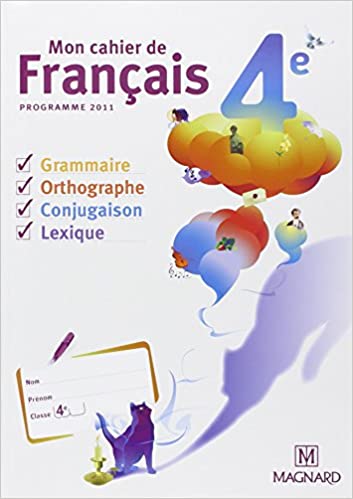 Mon cahier de français - 3ème - livre de l'élève (copie)