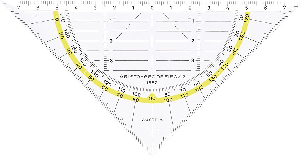 EQUERRE TECHNIQUE ARISTOT 14CM TECHNO 6265