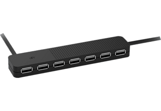 HUB USB 2.0 7 PORTS AVEC ALIMENTATION 5V 2A ISY IHU 3001