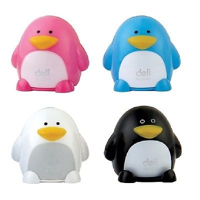 TAILLE CRAYON DELI PENGUIN 2 TROUS 0563