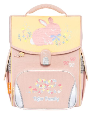 SAC A DOS ERGONOMIQUE JOLLY PRO BOWS AND BUNNY (SEQUINS) &quot;TIGER FAMILY&quot; REF: IE12-F2_02