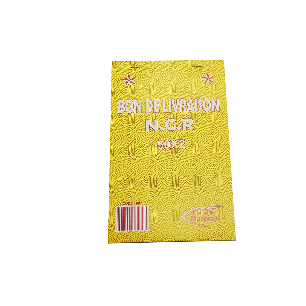 BON DE LIVRAISON NCR 50*2 097 MADAOUI