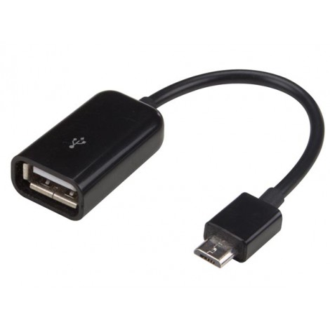 CABLE OTG USB FEMELLE 10CM