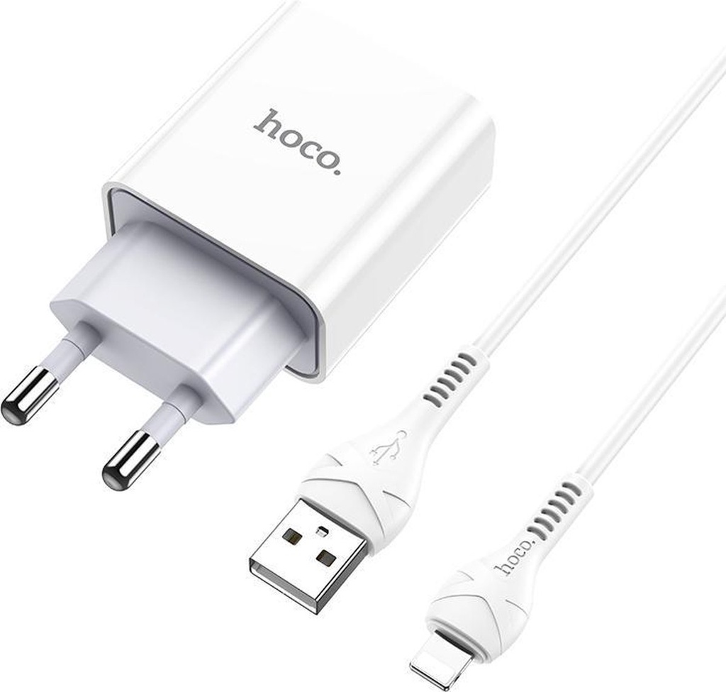 CHARGEUR HOCO 2.1A C81A IPHONE