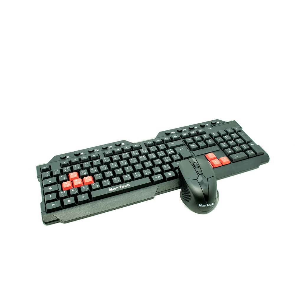 CLAVIER SOURIS SANS FIL MAC TECH MT-DUO720