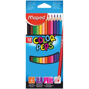 CRAYONS DE COULEUR MAPED 12/18 1832112