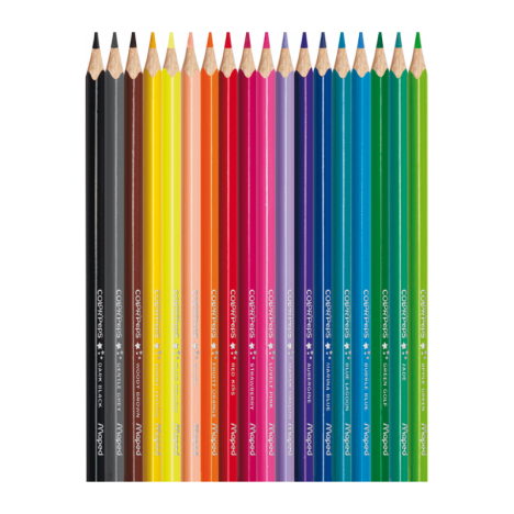 CRAYONS DE COULEUR MAPED 18/18 183218