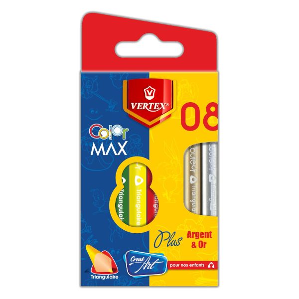 CRAYONS DE COULEUR VERTEX 8/9 VS-0422