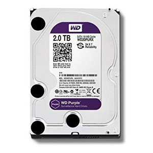 DISQUE DUR INTERNE 3.5&quot; 2TB WD PURPLE TELESERVICE