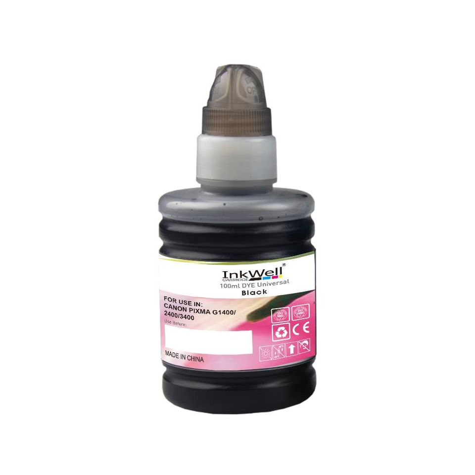 ENCRE POUR KIT - CANON - NOIR 100 ML INKWELL