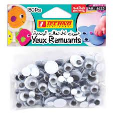 YEUX REMUANTS TECHNO 180PCS 4625