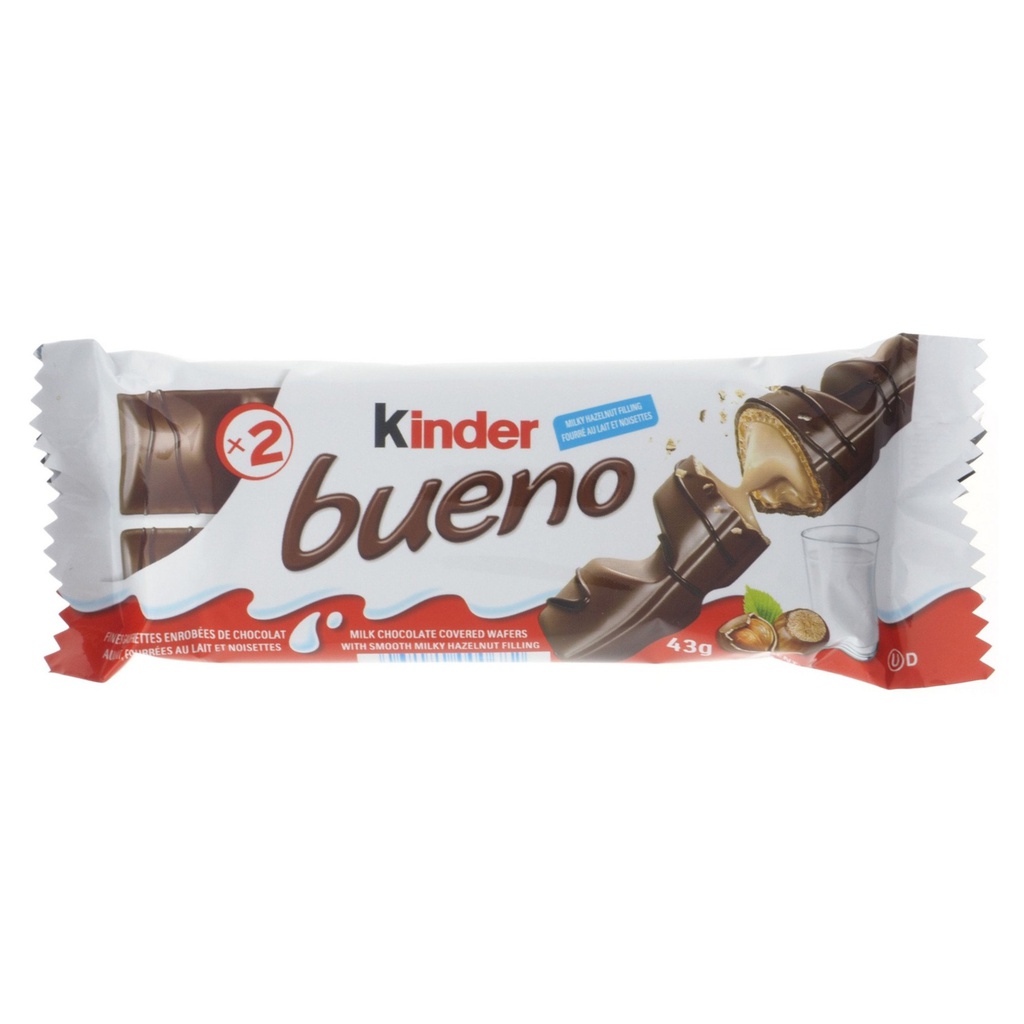 CONFISERIE KINDER BUENO 2 BARRES