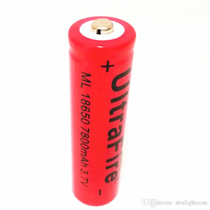 PILE 18650 ULTRAFIRE ROUGE 7800MAH