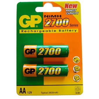 PILE GP AA RECHARGEABLE 2700MA