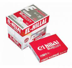 RAM PAPIER A4 EL-HILLAL ROUGE 80G