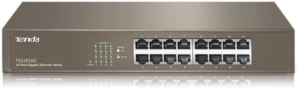 SWITCH TENDA 16 PORTS TEF1016D