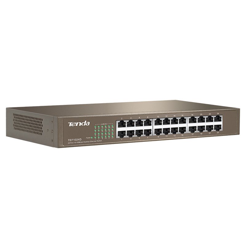 SWITCH TENDA 24 PORTS TEF1014D