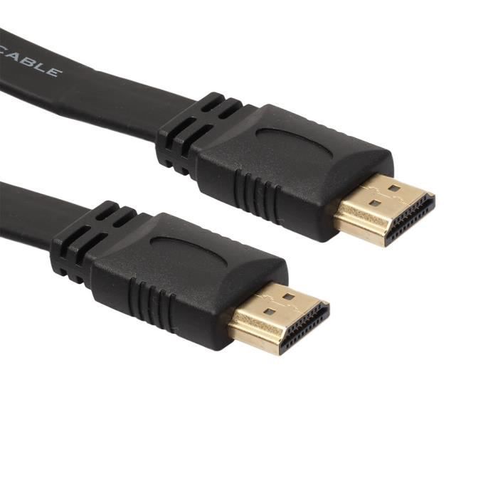 CABLE HDMI PLAT HDTV 5M