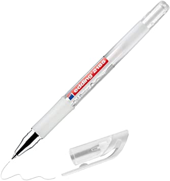 STYLO BLANC GEL 0.7MM EDDING