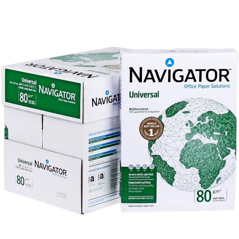 RAME PAPIER A4 NAVIGATOR 80G 500F