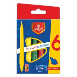 [CRCOPLVE6/9VS421] - CRAYONS DE COULEUR PLASTIQUE VERTEX 6/9 VS-0421