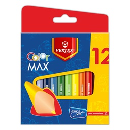 [CRCOVE12/9] - CRAYONS DE COULEUR VERTEX 12/9 VS-0402