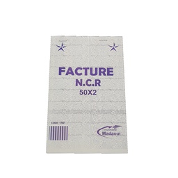 [FANCR50*2MA098] - FACTURE A5 NCR 50*2 MADAOUI 098