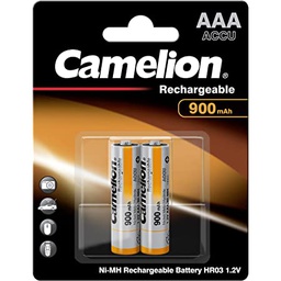 [PICAREAAA900MAH] - PILE CAMELION AAA RECHARGEABLE 900MAH 