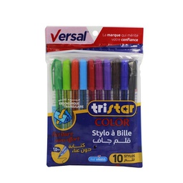 [STVEVR855] - STYLO VERSAL TRISTAR COLOR 10PCS VR855