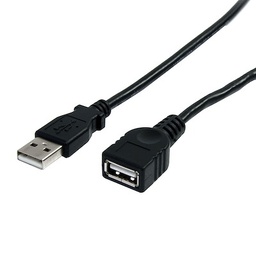 [RAUSBM/F1.2] - CABLE USB M/F 1.2M