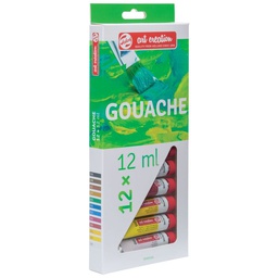 [GOARCR9021612] - GOUACHE 12X12ML ART CREATION 9021612M