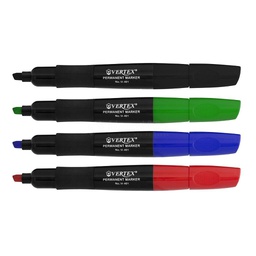 [MAPENOVEVR-6882] - STYLO MARQUEUR PERMANENT BLEU/NOIR/ROUGE VERTEX V-0530 (copie)