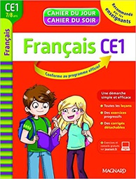 [CAJOSOFRCE1] - CAHIER DU JOUR CAHIER DU SOIR FRANCAIS CE1 CYCLE 2 (7-8Ans)