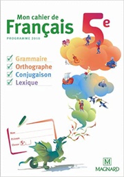 [MOCAFR5E] - Mon cahier de français - 5ème - livre de l'élève