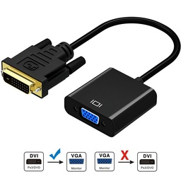 [ADCADV24+1TVG] - ADAPTATEUR CABLE DVI 24+1 TO VGA