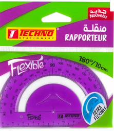 RAPPORTEUR ECOLIER FLEXIBLE VIOLET &quot;TECHNO&quot; REF: 4535