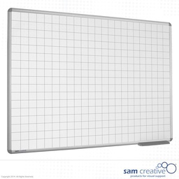 TABLEAU BLANC 90*150 BLANC/ BLANC QUADRILLE SA4335